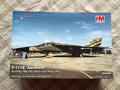 Hobby Master 1/72 F-111E Aardvark HA3009 68-0049 NATO Tiger Meet 1991 • $95