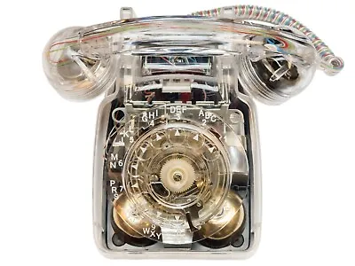 Vintage 1960s Retro GPO 706 Dial Telephone - Clear - EXCLUSIVE • £129.99