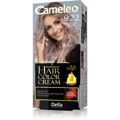 Cameleo Omega+ Permanent Colour Cream Hair Dye Cover Grey Hair - 24 SHADES • £6.99