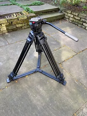 Vinten Pro 5 Pro Touch Aluminium Video Tripod With Manfrotto Fluid Head  • £200