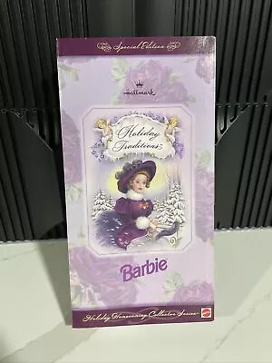 1996 BARBIE HOLIDAY TRADITION Holiday Homecoming Collector Series 17094 Hallmark • $9.99