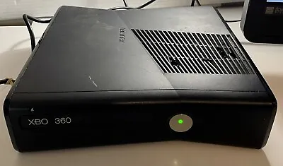 Xbox 360 S Slim 4GB Black Console System Has Power / Disc Tray Stuck Wont Open • $28.99