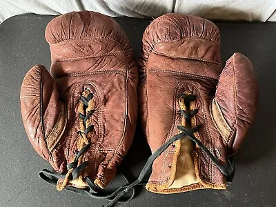 Vintage Ben Lee 8oz Boxing Gloves AAU Specifications USA Made • $51.27