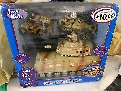 Vintage Just Kids Military Tank Playset • $125