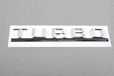 Genuine Mercedes-Benz W124 W126 W463 Turbo Rear Badge Emblem A1248173015 • $43