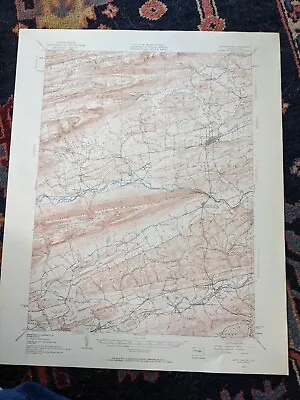 1960 Pennsylvania Mifflinburg Us Dept Interior Geological Survey Map • $10.26