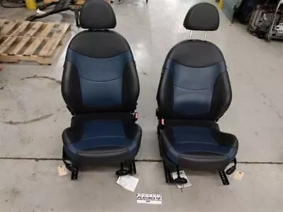 Mini Cooper S R53 R50 Pair Of Front Manual Leather Seats 02 03 04 05 06 • $509.94