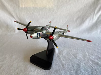 P-38 Lightning Lockheed  P38 Wood Model Plane 15  Wing Span USA  Marge  • $120