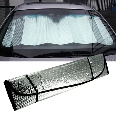 Car Windshield Sunshade Front Window Foldable Visor Sun Shade Cover Block • $7.48