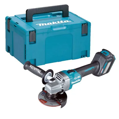 Makita GA022GZ 40V Max XGT 115mm Brushless Angle Grinder With Makpac Type 3 Case • £233
