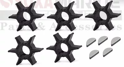 5pcs Water Pump Impellers With Key For Yamaha Outboard Motor 688-44352-03 • $37