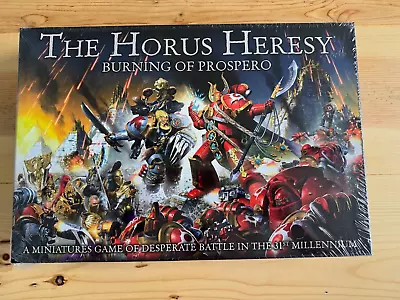 Games Workshop Warhammer Horus Heresy Burning Of Prospero Board Game OOP Sealed • £140.61