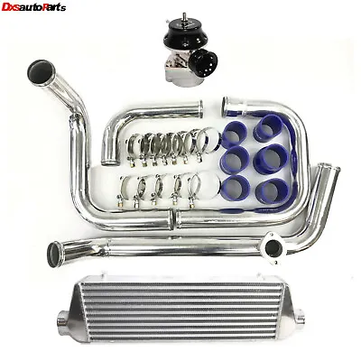 Intercooler Piping+Intercooler+BOV For 88-00 Civic D15/D16 D Series EX/Si 1.6L • $279.99