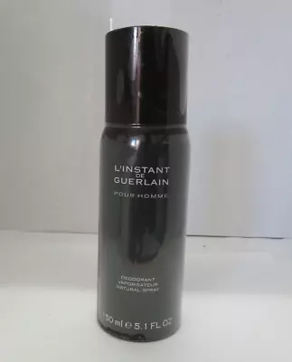 L'INSTANT DE GUERLAIN POUR HOMME DEODORANT SPRAY 5.1 Oz/150 Ml SEALED • $89.99