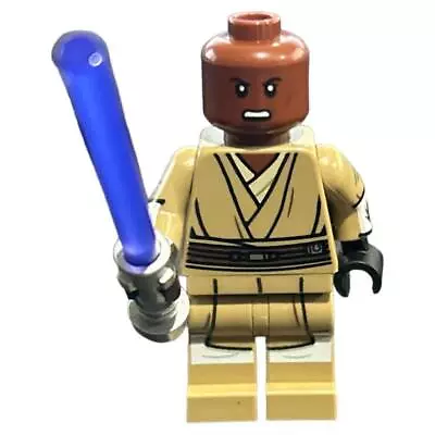 LEGO Star Wars Mace Windu Minifigure Clone Wars Sw1205 With Light Saber 75342 • $15.45