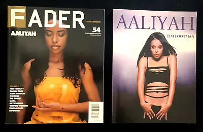 Aaliyah Fader Magazine  The Icon Issue  #54 With BONUS Aaliyah By Tim Footman • $150