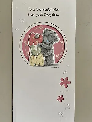 Me To You Tatty Teddy Mum From Daughter Mother's Day Card ONLY £1.25 • £1.25