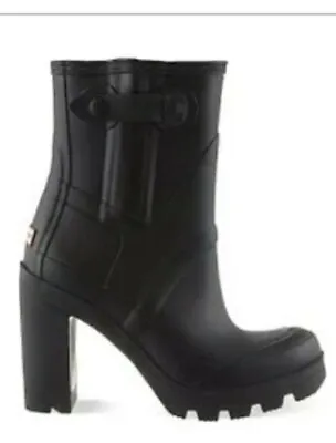 £100 • Buy Hunter Womens Original High Heel Shoes, Black , UK 3