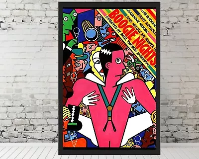 Boogie Nights - Movie Poster - Mark Wahlberg Julianne Moore - 11x17  Framed Art • $33.90