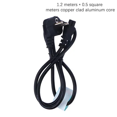 EU Power Cable Laptop 3-pin Power Adapter Cord Charger Plug Extension Cord DS • £6.34