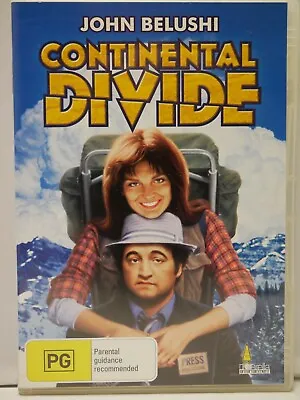 Continental Divide DVD John Belushi Blair Brown Allen Goorwitz Free Post Reg 4 • $19.95