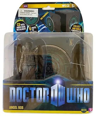 Doctor Who Weeping Angel Bob Action Figure NEW W Pandorica Box Wall Piece & CD • $49.99