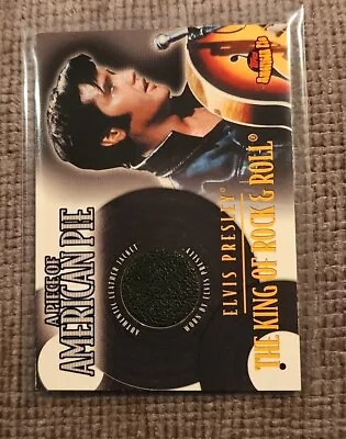 Elvis Presley 2001 Topps A Piece Of American Pie Authentic Jacket Relic Swatch • $69.95