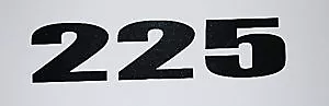 Engine Size Decals 225 Fits Dodge Plymouth Mopar Slant Six Dart Duster  • $9.95