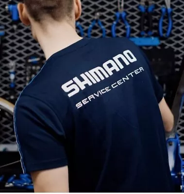 £0.99 • Buy Shimano Service Centre T Shirt Large Authentic NOS