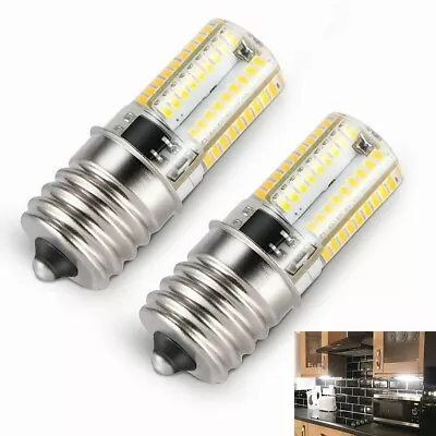 2Pcs E17 LED Bulb 4W Microwave Oven Light Dimmable Daylight White 6000K Light • $12.29