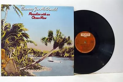 COUNTRY JOE MCDONALD Paradise With An Ocean View (promo) LP EX/EX FTA 3002 Vinyl • £14.76