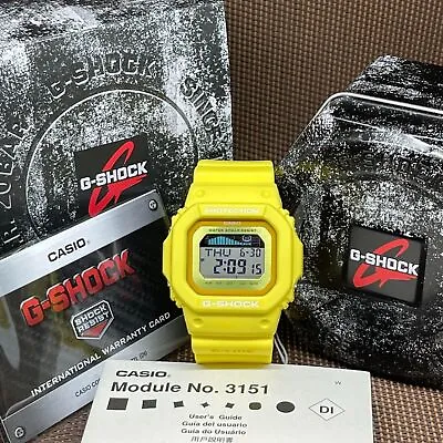 Casio G-Shock GLX-5600RT-9D Sunny Bright Yellow Digital Ladies Sporty Watch • $183.23