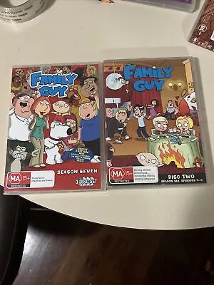 Family Guy : Season 7 (Uncut DVD) & Season 6 Disc 2 (DVD) • $5.95