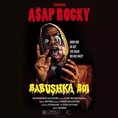 558705 A$AP Rocky “Babushka Boi” Album HD Cover Art 36x24 WALL PRINT POSTER • £25.03