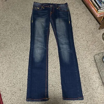 NICE True Religion Joey Big T Denim Jeans - Women's 27 / 33”L - VERY NICE! • $32.99