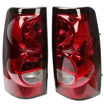 $59.99 • Buy 2PCS Red Tail Lights Brake Lamps For 2003-2006 Chevy Silverado 1500 2500 3500 HD