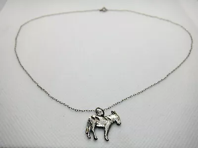 Mule/donkey Pendant ~ Sterling • $20