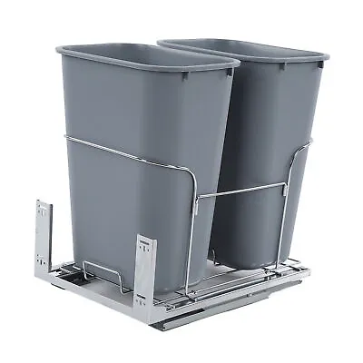 Kitchen Waste Pull Out Bin Recycling Trash Can Under Sink Integrated Garbage Bin • £64.85