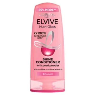 £5.12 • Buy Loreal Elvive Nutri Gloss Shine Dull Hair Conditioner 500ml