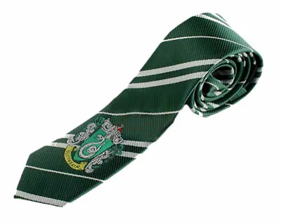 For Harry Potter Fans Slytherin Halloween Costume Cosplay Neckwear Necktie Tie • $8.50