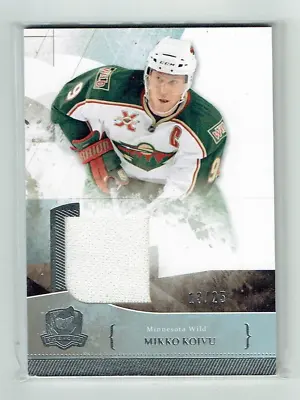 10-11 UD Upper Deck The Cup  Mikko Koivu  /25  Jersey • $39.99