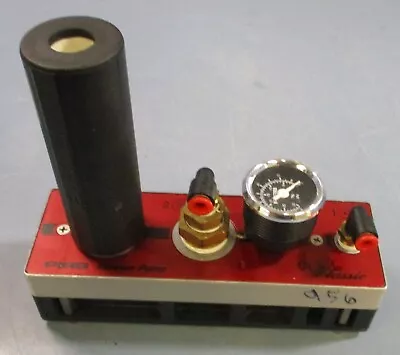 PIAB Vacuum Pump M25L M25B5-EN 0.34MPa 50psi W/32.16.002 Silencer & Gauge • $119.99