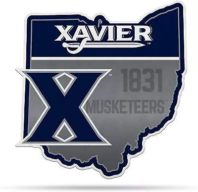 Xavier Musketeers Pennant State Shape 18 Inch Soft Felt University Of • $15.79
