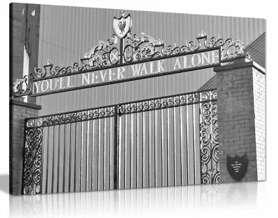 £11.99 • Buy Liverpool Football You'll Never Walk Alone Canvas Wall Art Picture Print Home