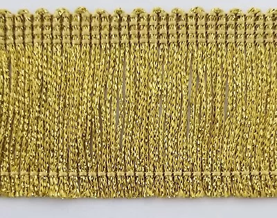 2  Metallic Chainette Fringe - 8 Continuous Yards - Many Color Options!  • $18