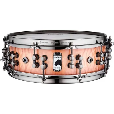 Mapex Black Panther Design Lab Snare Drum Versatus 14 X 4.62 Peach Burl Burst LN • $599.99