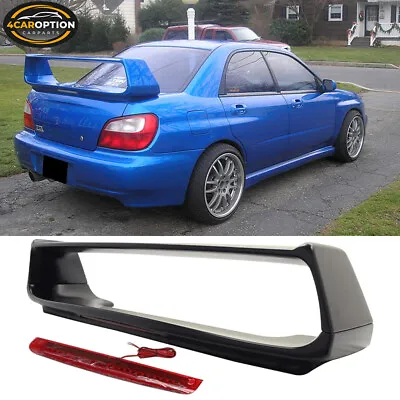 Fits 02-07 Subaru Impreza WRX Sti OE Factory ABS Rear Trunk Spoiler Unpainted • $169.49