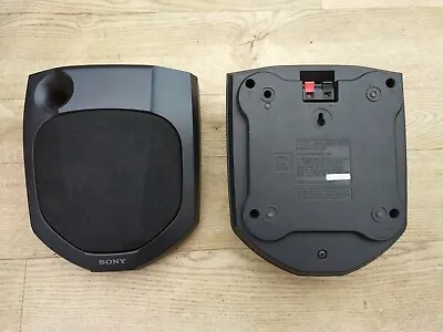 £60 • Buy SONY SS-SR101 Surround Sound Satellite Speakers Left And Right 16 OHMS 1990s