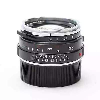 Voigtlander NOKTON Classic 35mm F/1.4 SC VM (for Leica M Mount) #351 • $390