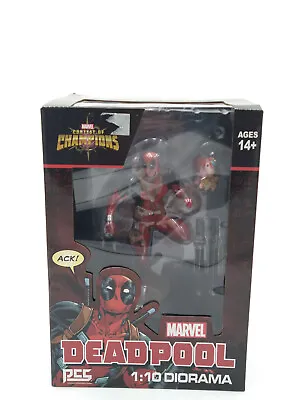 Deadpool 1:10 Diorama Contest Of Champions Premium Statue New • $38.37